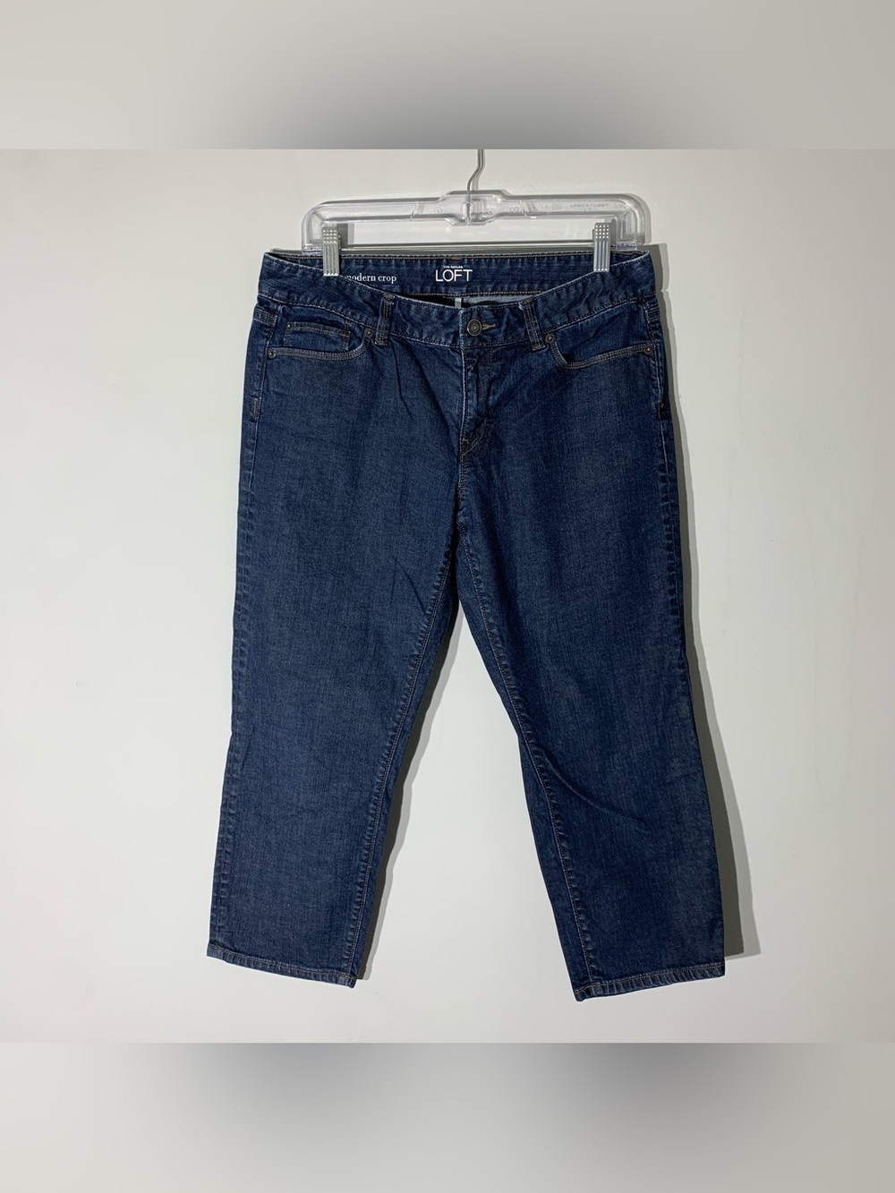 Ann Taylor Modern Crop Denim Jeans Women’s Size 10